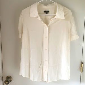J. Crew Silk Button Up Blouse